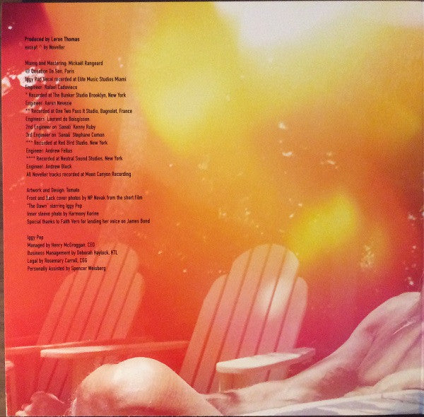 Iggy Pop : Free (LP,Album,Limited Edition)