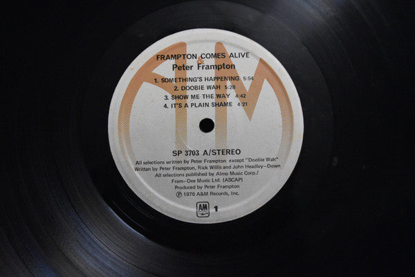 Peter Frampton : Frampton Comes Alive! (LP,Album,Stereo)
