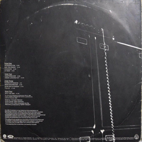 Grand Funk Railroad : Live Album (LP,Album,Stereo)