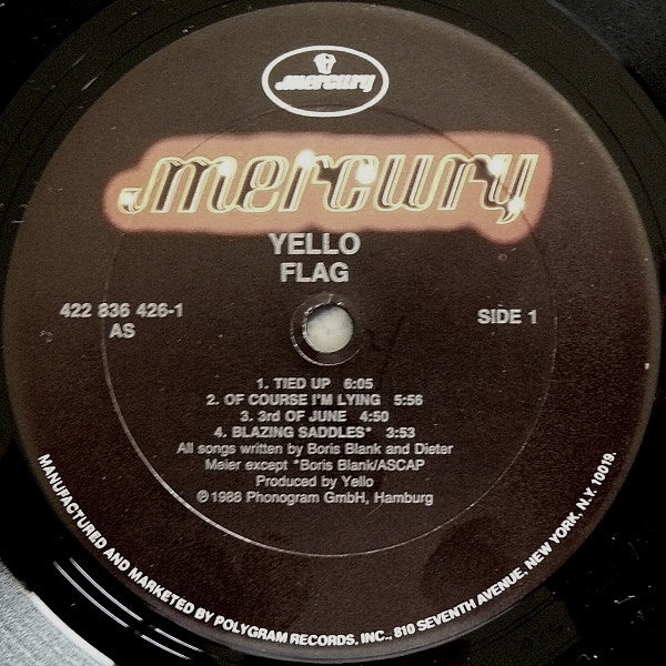 Yello : Flag (LP,Album)