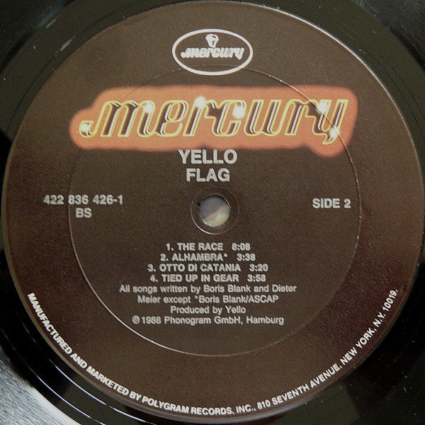Yello : Flag (LP,Album)