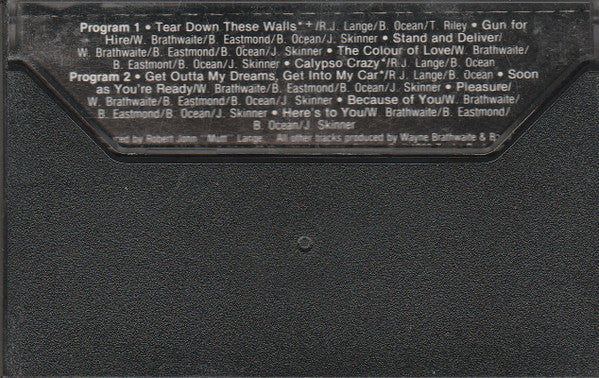 Billy Ocean : Tear Down These Walls (Album,Club Edition)