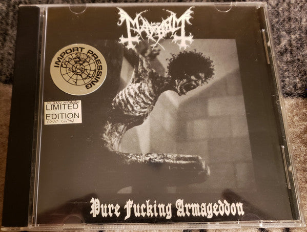 Mayhem : Pure Fucking Armageddon (Limited Edition,Reissue,Unofficial Release)
