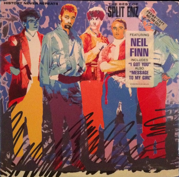 Split Enz : History Never Repeats (The Best Of Split Enz) (LP,Compilation)