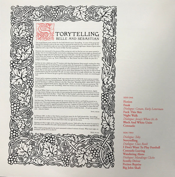 Belle & Sebastian : Storytelling (LP,Album)