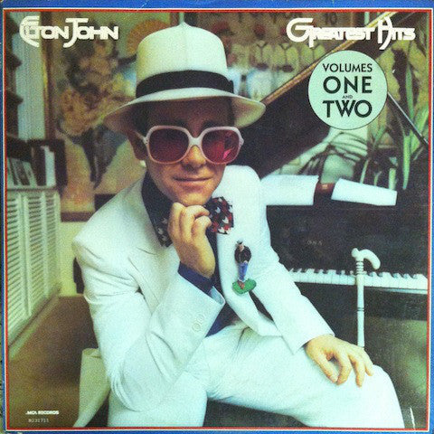 Elton John : Greatest Hits (Volumes One And Two) (LP,Compilation,Club Edition)