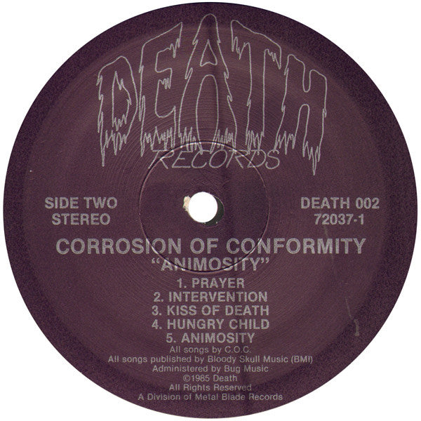 Corrosion Of Conformity : Animosity (LP,Album,Stereo)
