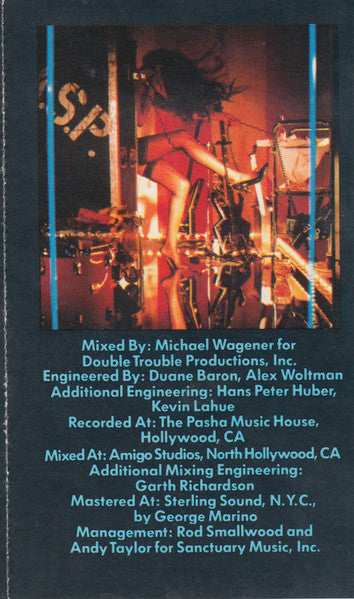W.A.S.P. : Inside The Electric Circus (Album)