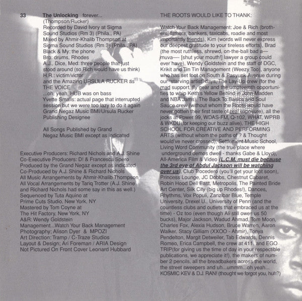Roots, The : Do You Want More?!!!??! (Album)