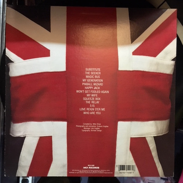 Who, The : Greatest Hits (LP,Compilation,Reissue)
