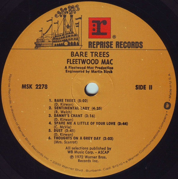 Fleetwood Mac : Bare Trees (LP,Album,Reissue,Stereo)