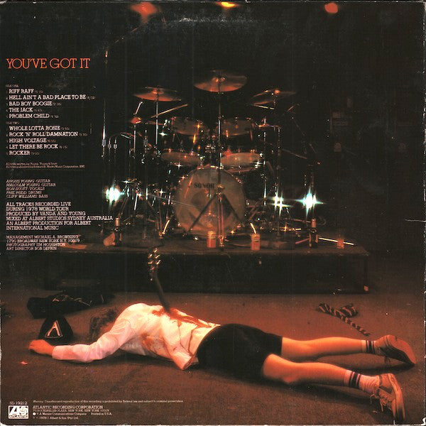 AC/DC : If You Want Blood You've Got It (LP,Album)
