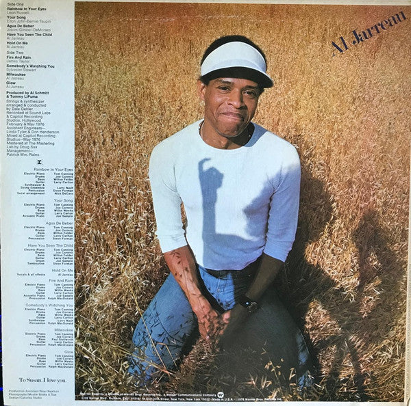 Al Jarreau : Glow (LP,Album,Stereo)