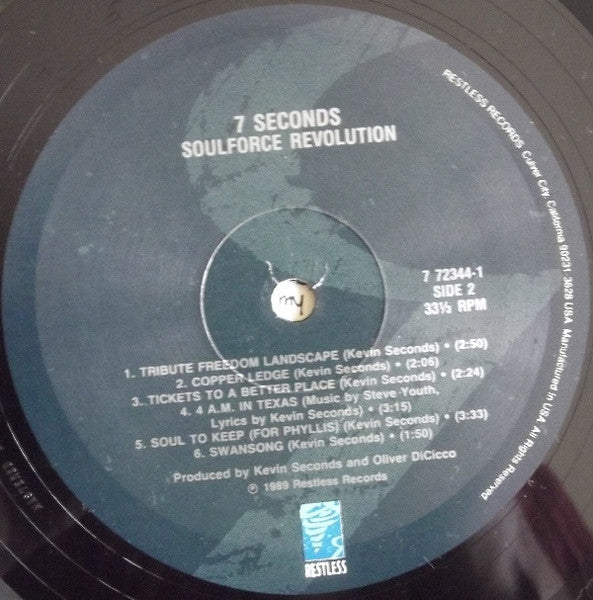 7 Seconds : Soulforce Revolution (LP,Album)