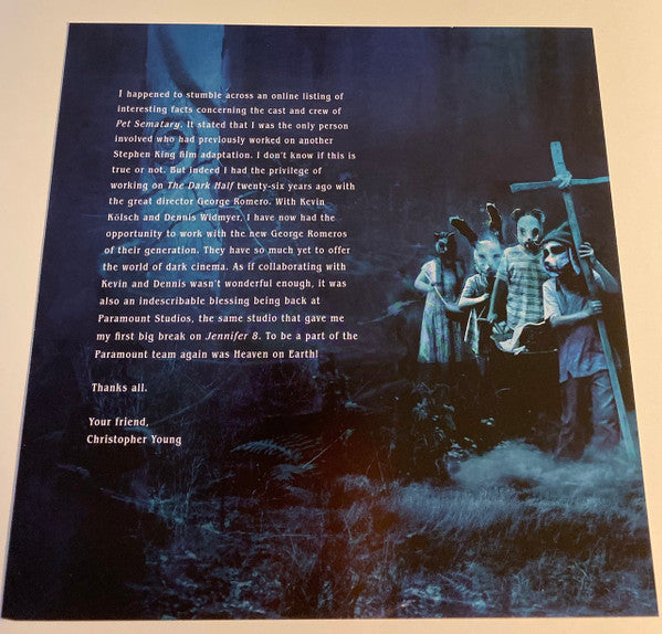 Christopher Young : Pet Sematary (Music From The Motion Picture) (LP)