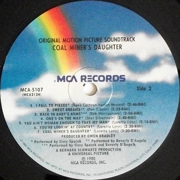 Various : Coal Miner's Daughter:  Original Motion Picture Soundtrack (LP,Album)