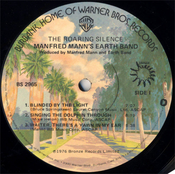 Manfred Mann's Earth Band : The Roaring Silence (LP,Album,Stereo)