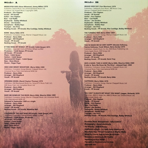 P.P. Arnold : The Turning Tide (LP,Album)