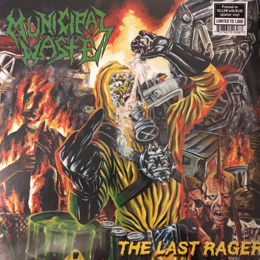 Municipal Waste : The Last Rager (12",45 RPM,EP,Limited Edition)