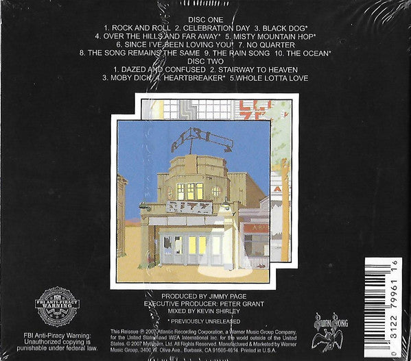 Led Zeppelin : The Soundtrack From The Film "The Song Remains The Same" (Album,Reissue,Remastered)