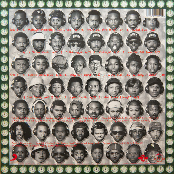 A Tribe Called Quest : Midnight Marauders (LP,Album,Reissue)
