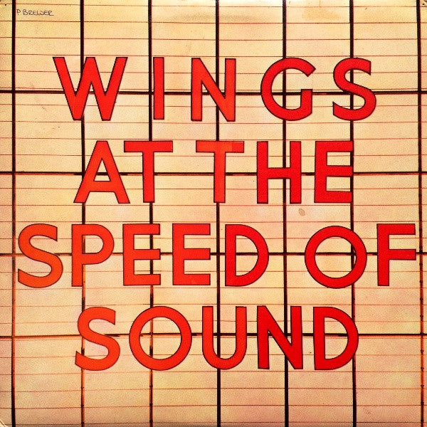 Wings (2) : Wings At The Speed Of Sound (LP,Album,Stereo)