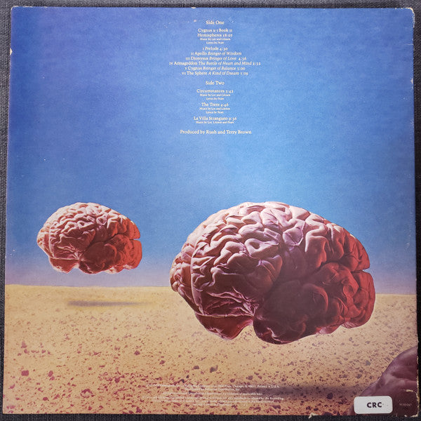 Rush : Hemispheres (LP,Album,Club Edition)