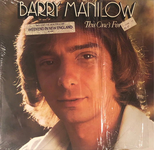 Barry Manilow : This One's For You (LP,Album,Stereo)