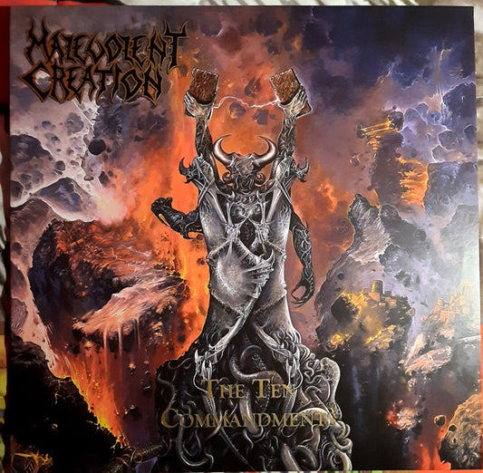 Malevolent Creation : The Ten Commandments (LP,Album,Reissue)