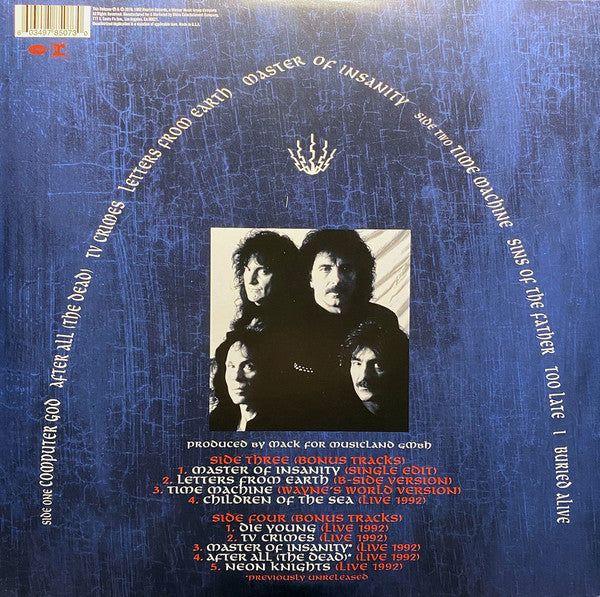 Black Sabbath : Dehumanizer  (LP,Album,Reissue)