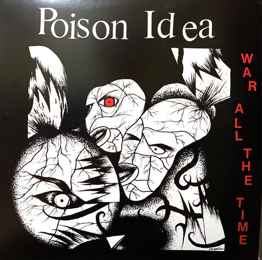 Poison Idea : War All The Time (LP,Album,Limited Edition,Remastered)
