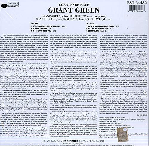 Grant Green : Born To Be Blue (LP,Album,Reissue,Stereo)