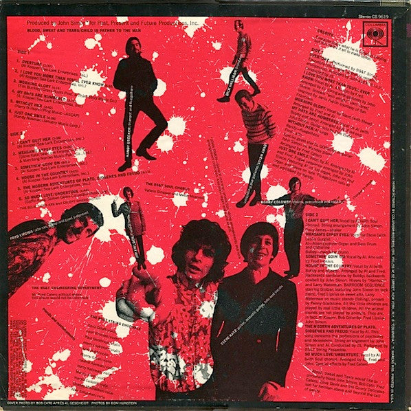 Blood, Sweat And Tears : Child Is Father To The Man (LP,Album,Stereo)
