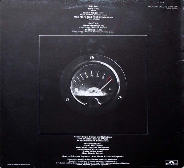 King Crimson : Red (LP,Album,Reissue)