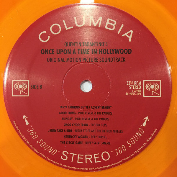 Various : Once Upon A Time In Hollywood (Original Motion Picture Soundtrack) (LP,Compilation,Limited Edition)