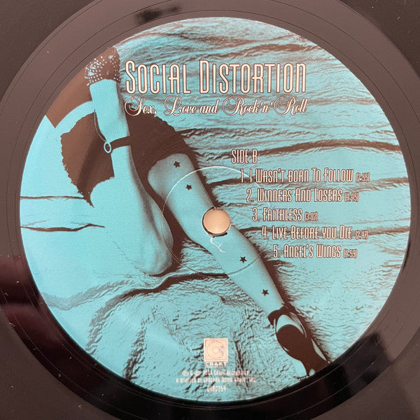 Social Distortion : Sex, Love And Rock 'N' Roll (LP,Album,Reissue)