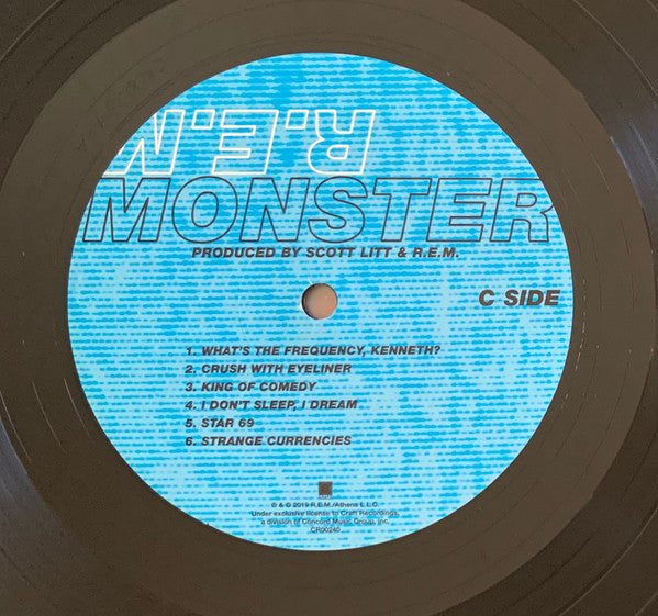 R.E.M. : Monster (LP,Album,Reissue,Remastered)