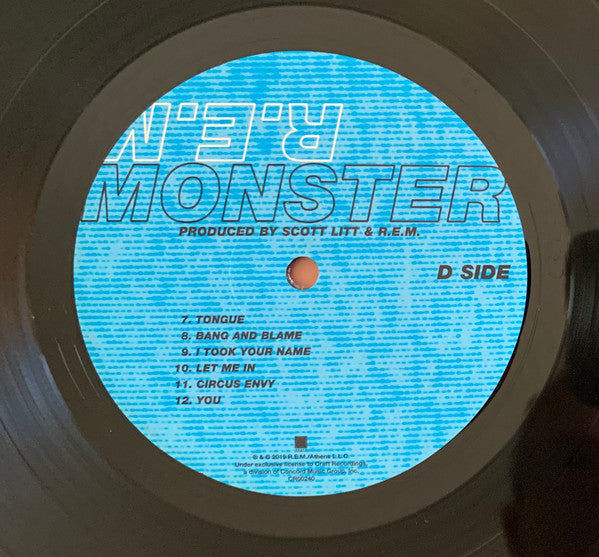 R.E.M. : Monster (LP,Album,Reissue,Remastered)