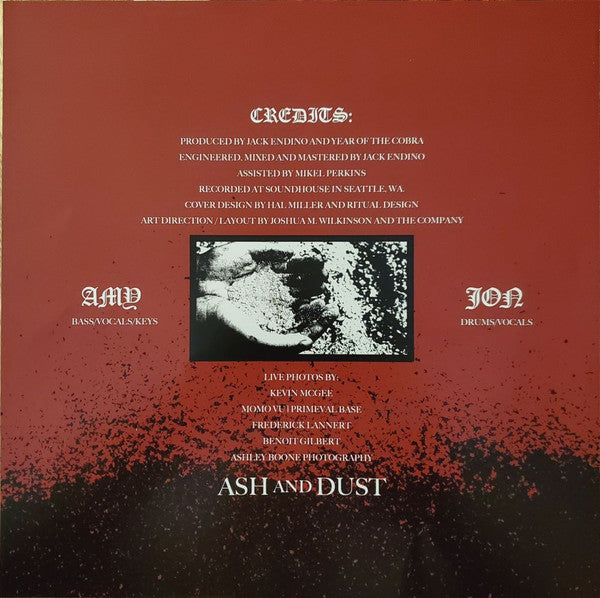 Year of the Cobra : Ash And Dust (LP,Album,Limited Edition)