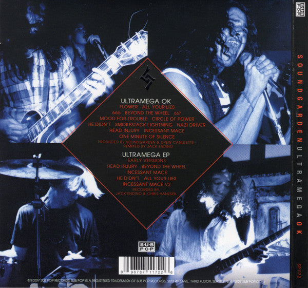 Soundgarden : Ultramega OK (Album,Reissue,Remastered)