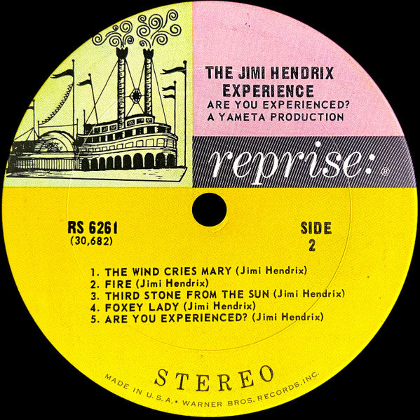 Jimi Hendrix Experience, The : Are You Experienced? (LP,Album,Stereo)