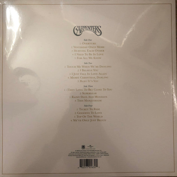 Carpenters With Royal Philharmonic Orchestra, The : Carpenters With The Royal Philharmonic Orchestra (LP,Album)