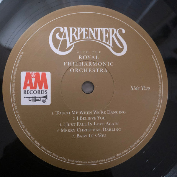 Carpenters With Royal Philharmonic Orchestra, The : Carpenters With The Royal Philharmonic Orchestra (LP,Album)