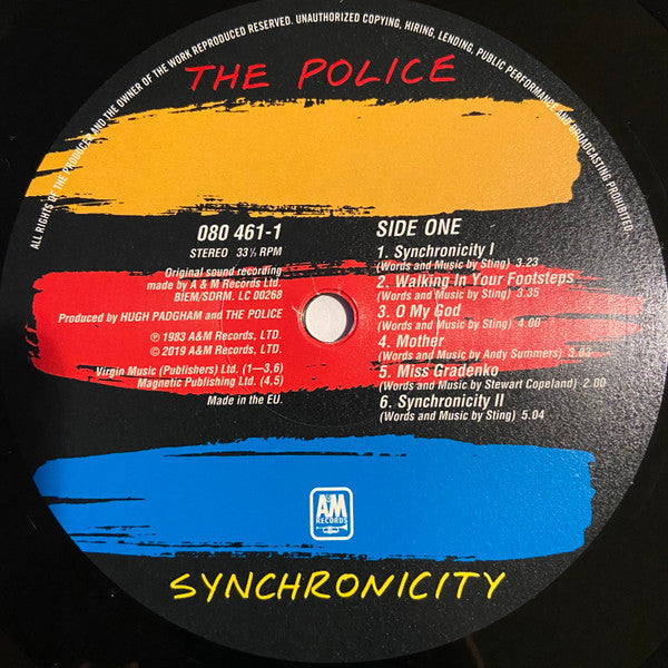 Police, The : Synchronicity (LP,Album,Reissue)