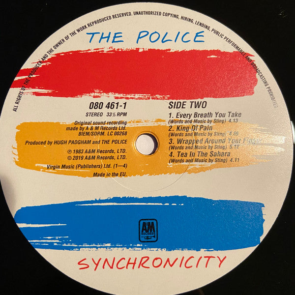 Police, The : Synchronicity (LP,Album,Reissue)