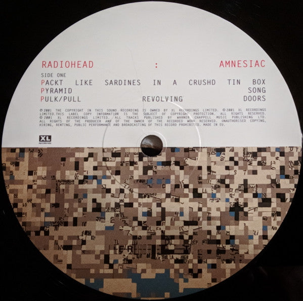 Radiohead : Amnesiac (12",45 RPM,Album,Reissue)