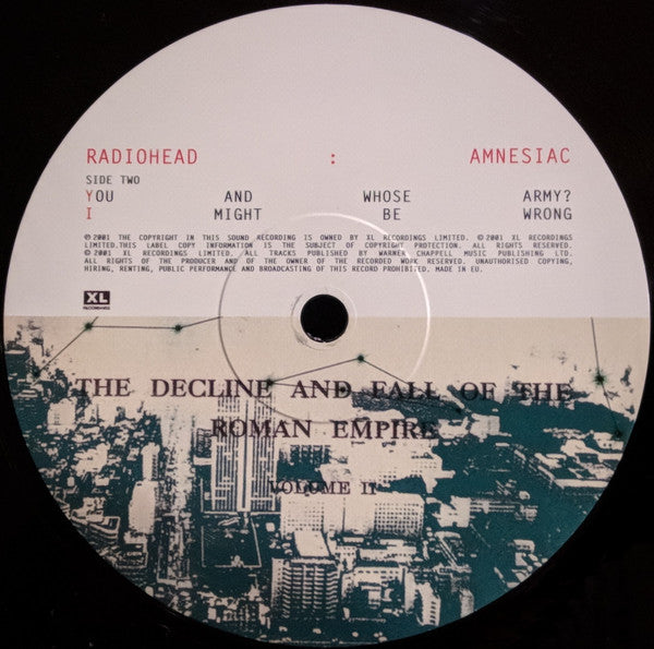 Radiohead : Amnesiac (12",45 RPM,Album,Reissue)