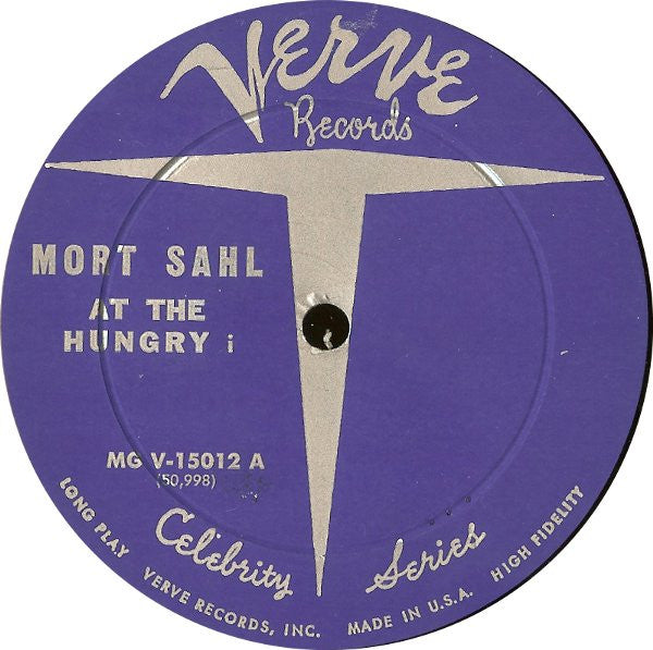 Mort Sahl : At The Hungry i (LP,Album,Mono)