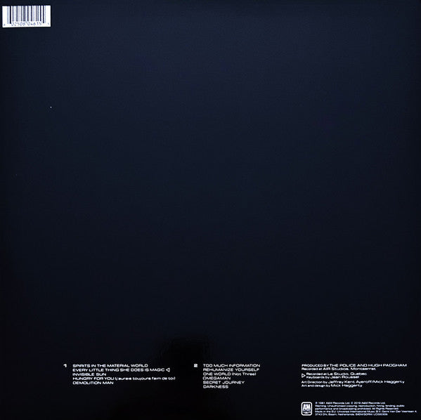 Police, The : Ghost In The Machine (LP,Album,Reissue,Stereo)