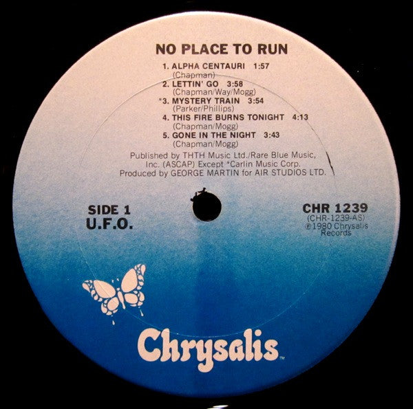 UFO (5) : No Place To Run (LP,Album)